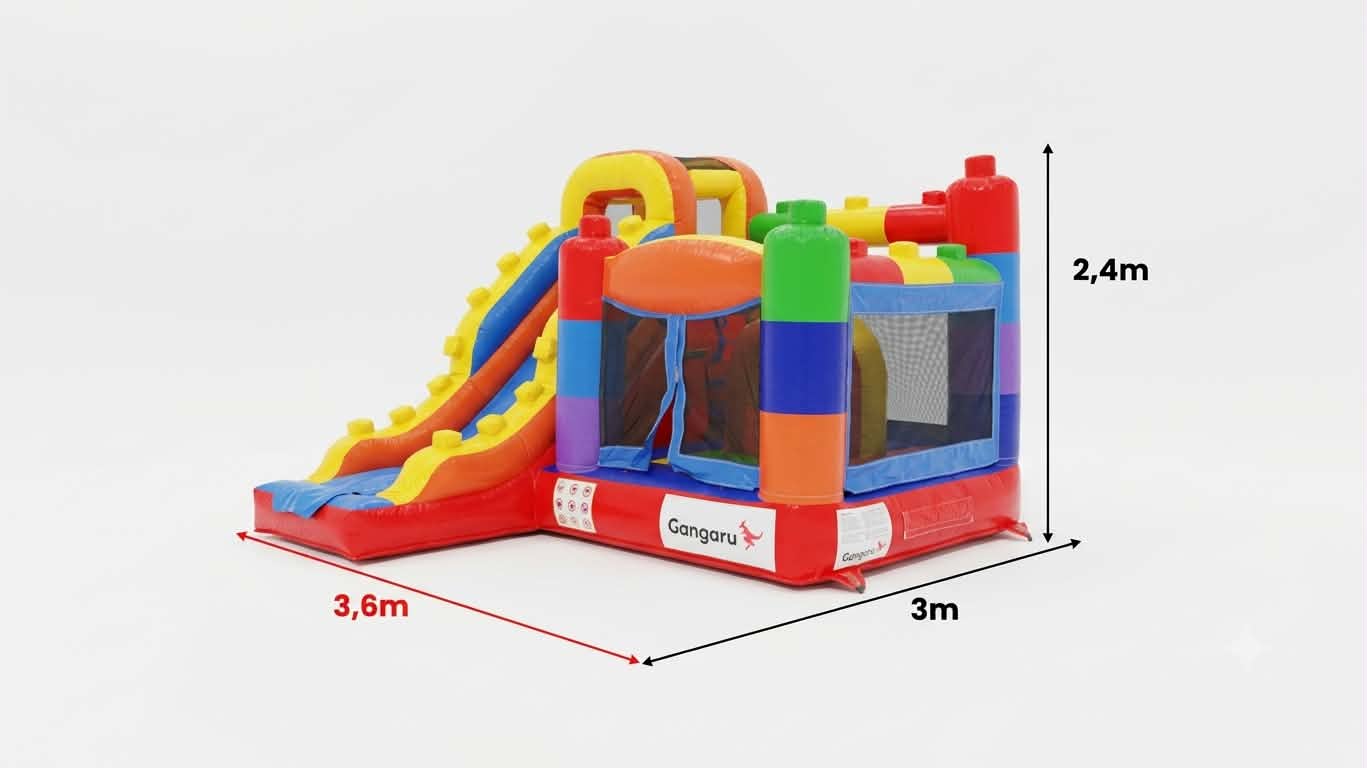 Skákací hrad LEGO